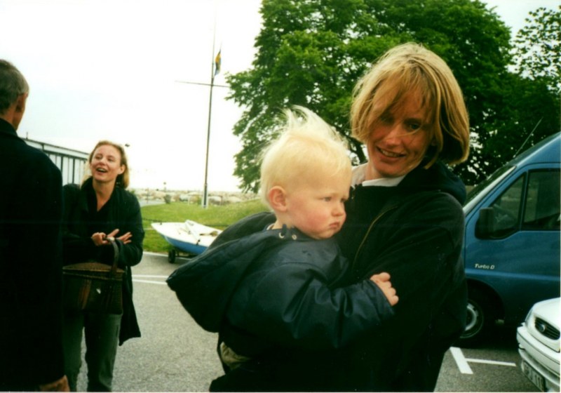 Karin, Sebastian en Ingrid in Simrishamn