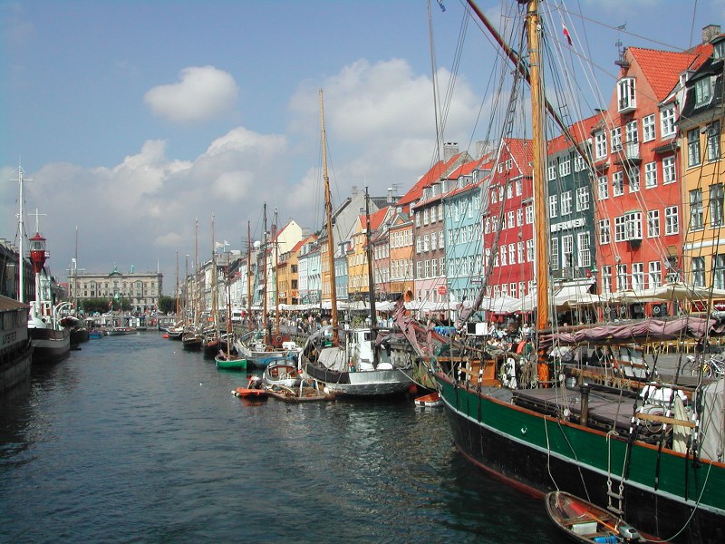 Nyhavn in Kopenhagen