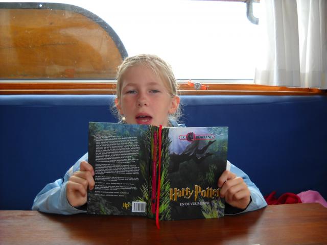Laetitia leest Harry Potter