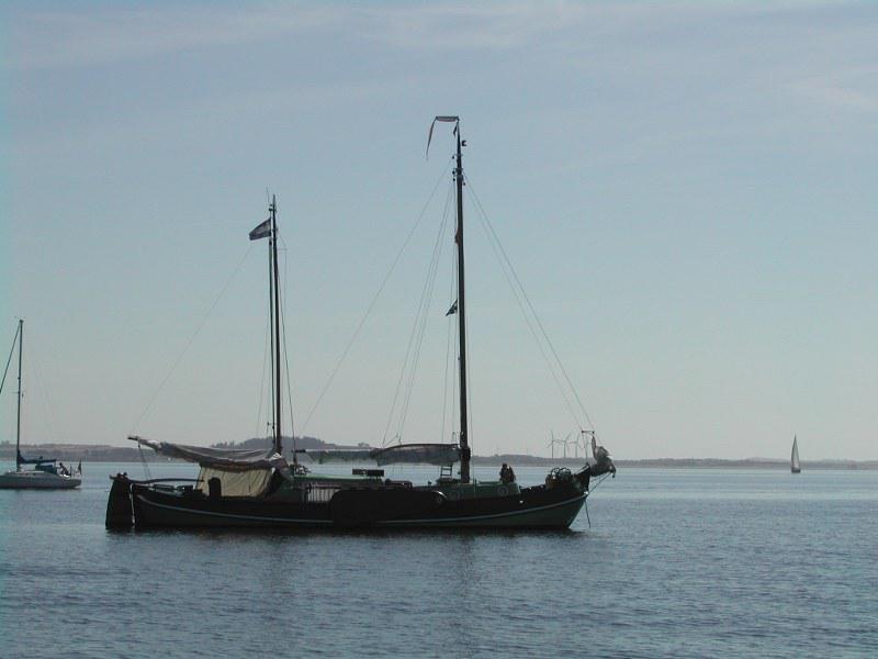 Voor anker in de Limfjord